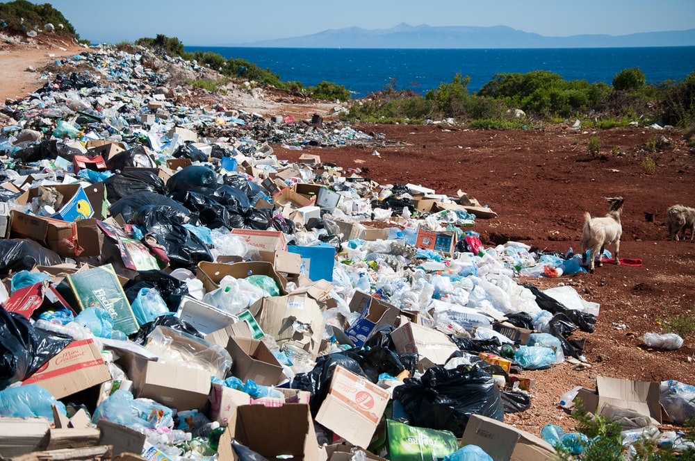 land pollution